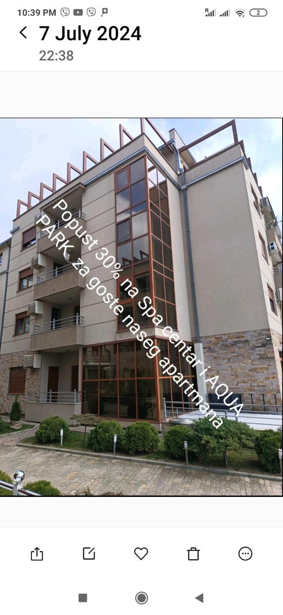 Nektar 88 Apartment Vrnjacka Banja Exterior photo